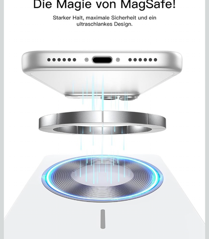 Bolvunes MagSafe-Powerbank 5.000 mAh mit Qi2 und Digitalanzeige